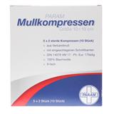 MULLKOMPRESSEN 10x10 cm steril 8fach